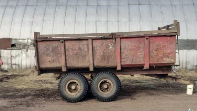 Полуприцеп ПСТ-9, 2009 г.в., инв. №437 (Шумилинский р-н, аг.Мишневичи, ул. Советская, 4)