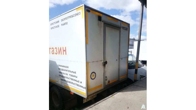 Автомобиль грузовой фургон изометрический ГАЗ-3309 БЕЛАВА, 2013 г.в., рег. знак AI 7487-1 (Брестская обл. г.Брест, ул. Янки Купалы, 132)