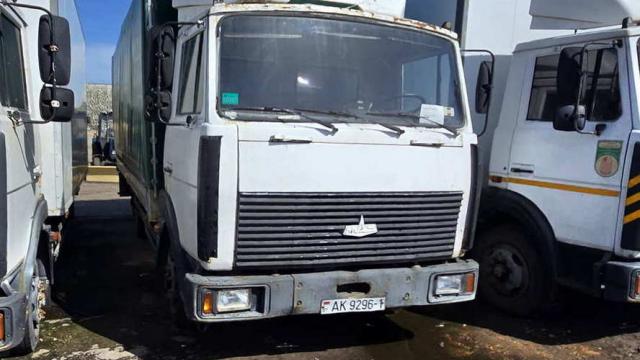 Автомобиль грузовой бортовой тентовый МAЗ-437041-262, 2007 г.в., рег. знак АК 9296-1, инв. №3_9296 (Брестская обл., г.Пинск, ул. Интернациональная, 21)