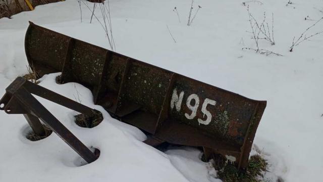 Отвал навесной, инв. №95 (Браславский р-н, аг.Дрисвяты)