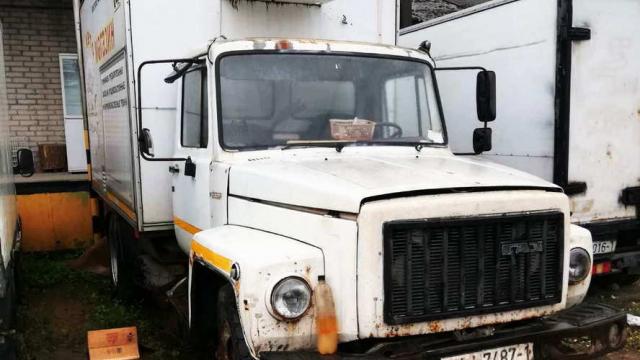 Автомобиль грузовой фургон изометрический ГАЗ-3309 БЕЛАВА, 2013 г.в., рег. знак AI 7487-1 (Брестская обл. г.Брест, ул. Янки Купалы, 132)