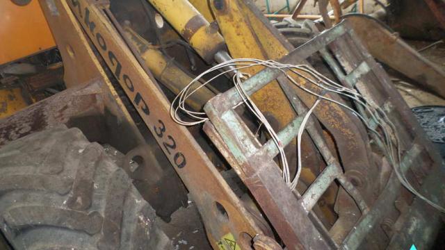 Погрузчик Амкодор-320, инв. №450070 (Витебский р-н, аг.Тулово, ул. Техническая, 15)