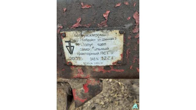 Полуприцеп ПСТ-9, 2009 г.в., инв. №437 (Шумилинский р-н, аг.Мишневичи, ул. Советская, 4)