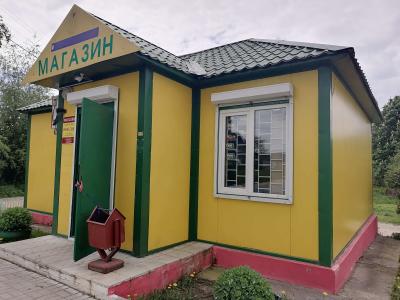 Капитальное строение с инв. №200/С-501962, магазин пл. 47,2 кв.м. (Витебский р-н, аг.Новка, ул. Сметанина, 38)