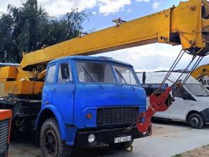 Автокран грузовой специальный МАЗ 5334, 1990г.в., рег. №АЕ 1402-4 (Гродненская обл., г.Лида, ул. Сосновая, 3)