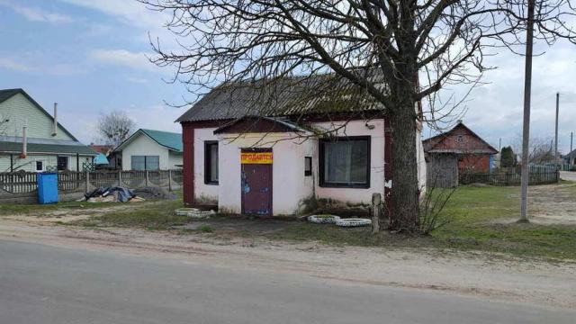 Капитальное строение с инв. №112/С-4943, магазин «Продукты» пл. 70 кв.м. (Брестская обл., г.Ганцевичи, ул. Лесная, 24)