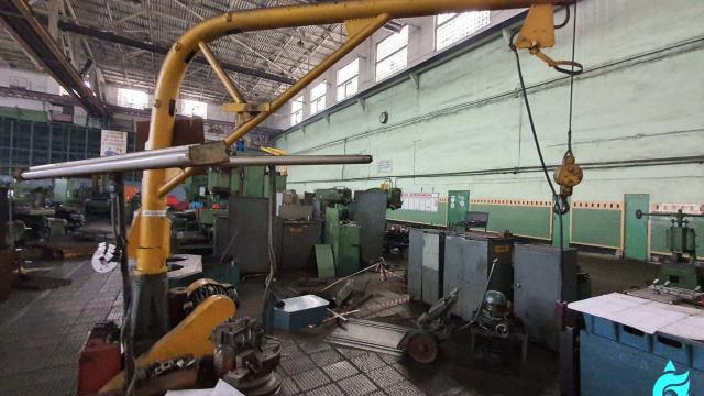Кран консольный 1 тн, инв. №4680 (цех №3) (г.Могилев, ул. Первомайская, 77)