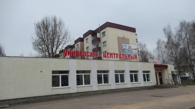 Комплекс зданий (имущества) магазина и кафе общей пл. 1698,0 кв.м. (г.Городок, ул. Баграмяна, 20 и 20/1)