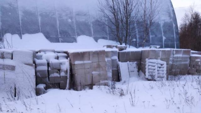 Блоки бетонные, 98,18 м.куб. (Браславский р-н, аг. Дрисвяты)
