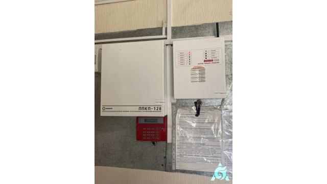 Автоматическая установка пожарной сигнализации «Молния GSM» (Могилевский р-н, д.Макаренцы)