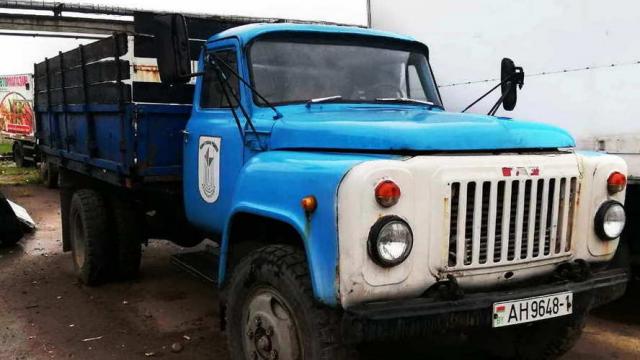 Автомобиль грузовой ГАЗ-53 Ф, рег. знак АН 9648-1 (Брестская обл. г.Брест, ул. Янки Купалы, 132)