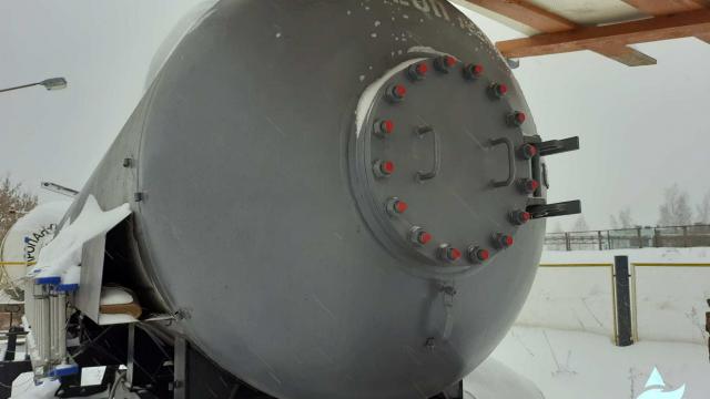 Временный заправочный пункт сжиженного газа на базе передвижного автозаправщика (г.Витебск, район котельной «Южная»)