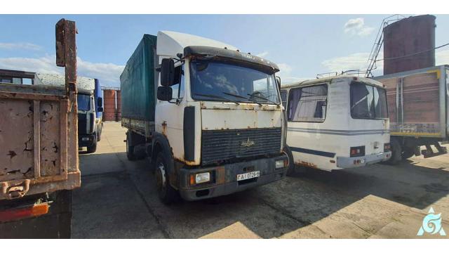 Автомобиль грузовой фургон тентовый МАЗ 5336 АЗ.321, 2008 г.в., рег. №АI 0726-6 (Могилевский р-н, д.Макаренцы)