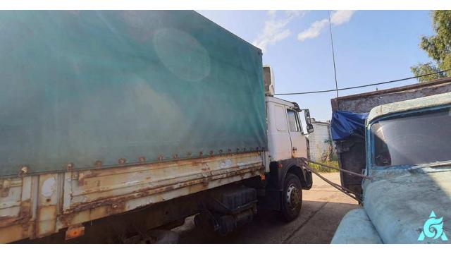Автомобиль грузовой фургон тентовый МАЗ 5336 АЗ.321, 2008 г.в., рег. №АI 0726-6 (Могилевский р-н, д.Макаренцы)