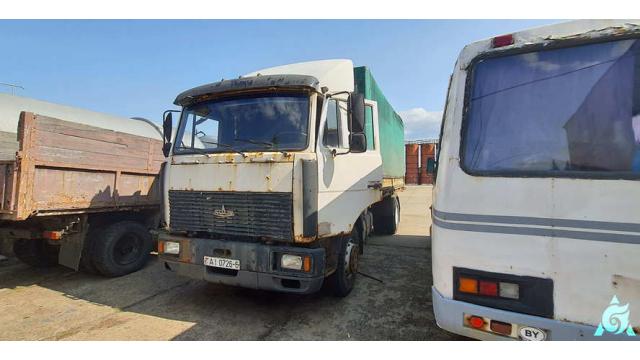 Автомобиль грузовой фургон тентовый МАЗ 5336 АЗ.321, 2008 г.в., рег. №АI 0726-6 (Могилевский р-н, д.Макаренцы)