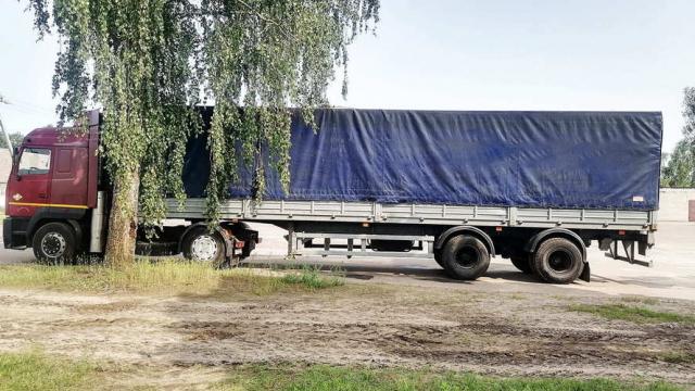 Полуприцеп бортовой МАЗ-938660, 2009 г.в., рег. знак 0818 АА-6 (Могилевская обл., Хотимский р-н, г.п.Хотимск, ул. Льнозаводская, 9)