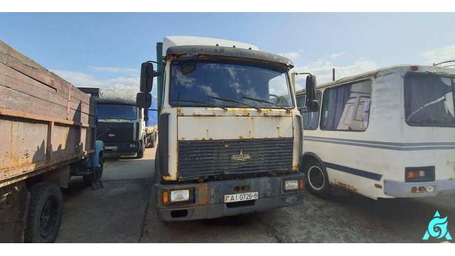 Автомобиль грузовой фургон тентовый МАЗ 5336 АЗ.321, 2008 г.в., рег. №АI 0726-6 (Могилевский р-н, д.Макаренцы)