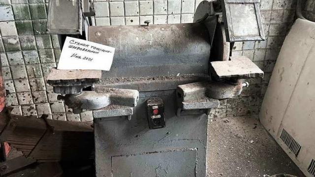 Станок точильно-шлифовальный, 1986 г.в., инв. №2401 (Брестская обл., г.Пинск, ул. Рокоссовского, 2)