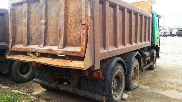 Автомобиль грузовой самосвал МАЗ-МАН 652036, 2011 г.в., рег. знак АК 9825-5 (Минская обл., Минский р-н, п/о Озерцо, 28 км МКАД, рядом с авторынком в Малиновке)