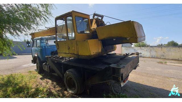 Автокран грузовой МАЗ 5334, 1991 г.в., рег. №АВ 6235-6 (Могилевский р-н, д.Макаренцы)