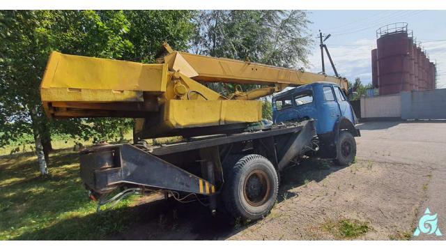 Автокран грузовой МАЗ 5334, 1991 г.в., рег. №АВ 6235-6 (Могилевский р-н, д.Макаренцы)