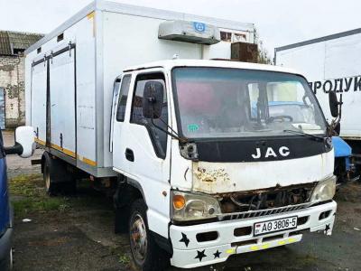 Автомобиль грузовой рефрижератор JAC HFC 1063K, 2013 г.в., рег. знак АО 3806-5 (Минская обл., Дзержинский р-н, г.Дзержинск, ул. Северная, 1)