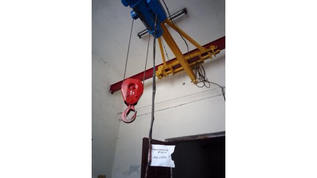 Электроталь 2Т-12М, 1983 г.в., инв. №2311 (Брестская обл., г.Пинск, ул. Рокоссовского, 2)