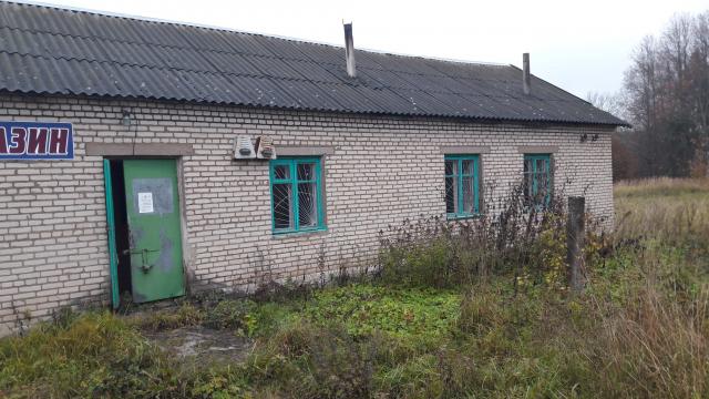 Капитальное строение с инв. №201/С-15618, магазин пл. 142,7 кв.м. (Городокский р-н, д.Рудня, ул. Центральная, 48 «В»)