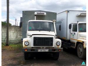 Автомобиль грузовой фургон-рефрижератор ГAЗ 3309, 2006 г.в., рег. знак АМ 1847-1, инв. №3_1847 (Брестская обл., г.Пинск, ул. Интернациональная, 21)