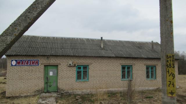 Капитальное строение с инв. №201/С-15618, магазин пл. 142,7 кв.м. (Городокский р-н, д.Рудня, ул. Центральная, 48 «В»)