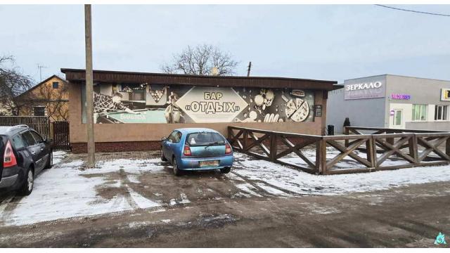 Капитальное строение с инв. №130/С-55128, мини-кафе «Отдых» пл. 125,7 кв.м. (Брестская обл., Пинский р-н, Пинковичский с/с, д.Вишевичи, ул. Лунинецкая, 125А)