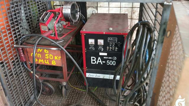 Полуавтомат сварочный ПДГ-501 с выпрямителем ВА-500, инв. №6387 (цех №8) (г.Могилев, ул. Первомайская, 77)