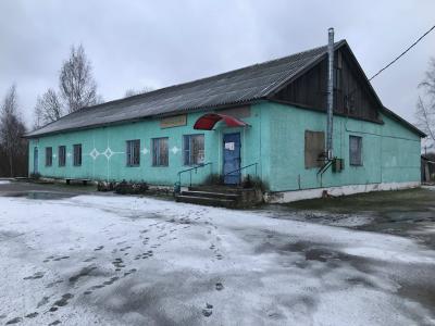 Капитальное строение с инв. №254/C-112568, магазин пл. 165,5 кв.м. (Миорский р-н, Повятский с/с, д. Паташня, ул. Молодёжная, 18Е)
