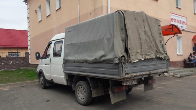 Автомобиль грузовой бортовой тентовый GAZ-33023-244, 2013 г.в., рег. № АI 4843-2 (г.Городок, ул. Советская, 16)