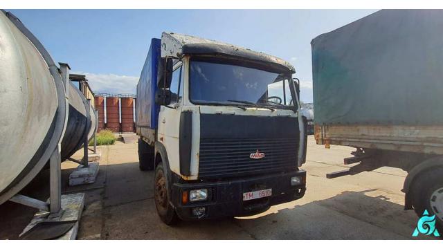 Автомобиль грузовой фургон тентовый МАЗ 5336, 1993 г.в., рег. №ТМ 6510 (Могилевский р-н, д.Макаренцы)