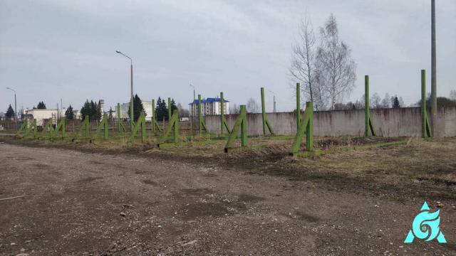 Капитальное строение с инв. №240/С-129758, склад сортированного круглого леса пл. 1861,6 кв.м. (Оршанский р-н, г.п. Ореховск, ул. Ленина, 36)