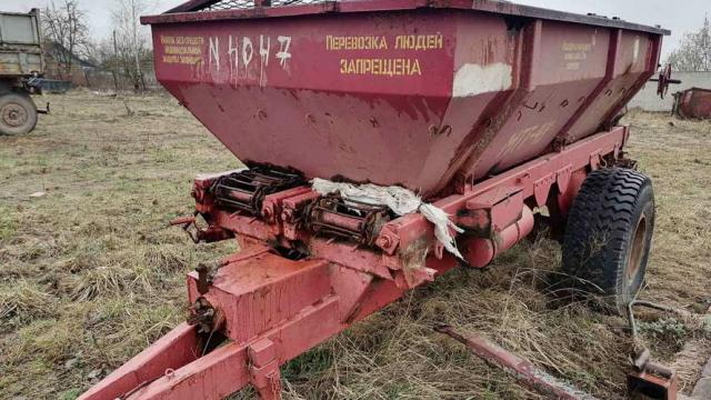 Машина для внесения твердых минеральных удобрений МТТ-4У (Витебский р-н, аг.Тулово, ул. Техническая, 15)