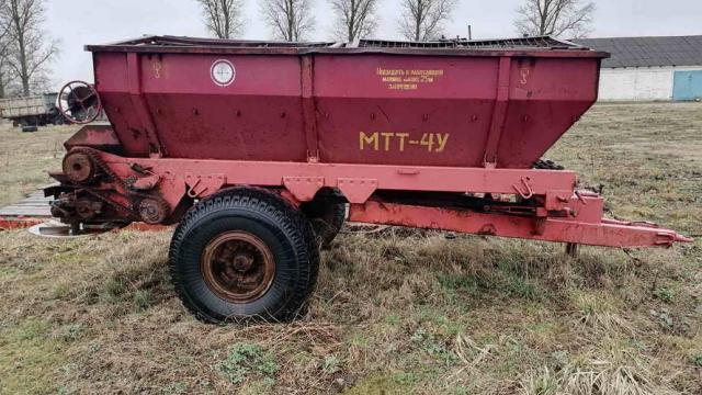 Машина для внесения твердых минеральных удобрений МТТ-4У (Витебский р-н, аг.Тулово, ул. Техническая, 15)