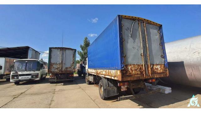 Автомобиль грузовой фургон тентовый МАЗ 5336, 1993 г.в., рег. №ТМ 6510 (Могилевский р-н, д.Макаренцы)