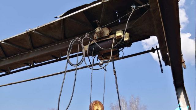 Кран (с учетом подъездных путей и несущих конструкций), инв. №75-Т (г.Витебск, ул. Ленинградская, 217)