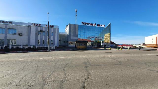 Вывеска световая «Торговый центр» (г.Глубокое, ул. Ленина, 7)