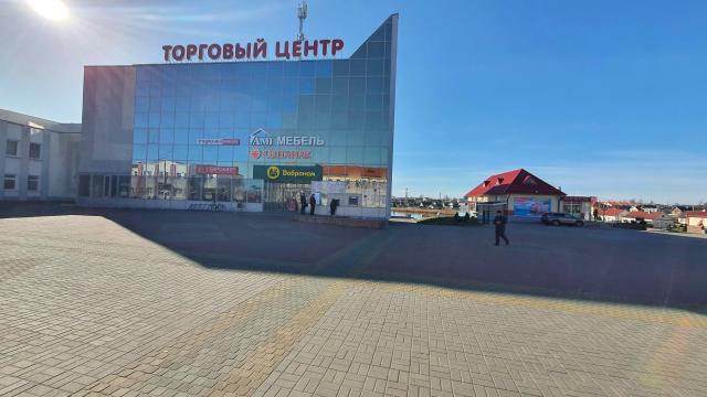 Вывеска световая «Торговый центр» (г.Глубокое, ул. Ленина, 7)