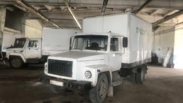 Грузовой специальный фургон изотермический GAZ-ЗЗ09, 2007 г.в., рег. №АI 7872-2 (г.Витебск, ул. Ленинградская, 138)