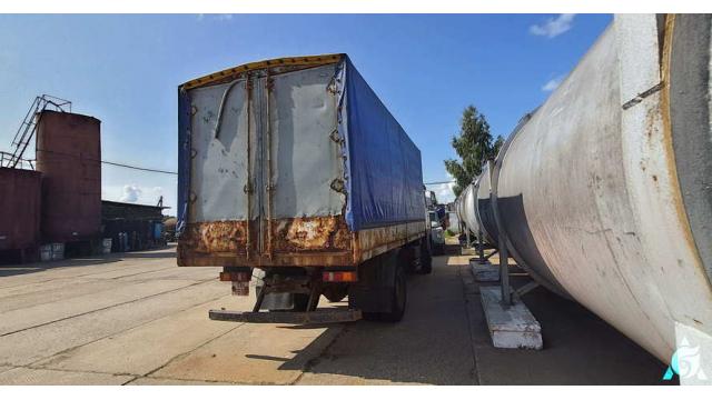 Автомобиль грузовой фургон тентовый МАЗ 5336, 1993 г.в., рег. №ТМ 6510 (Могилевский р-н, д.Макаренцы)
