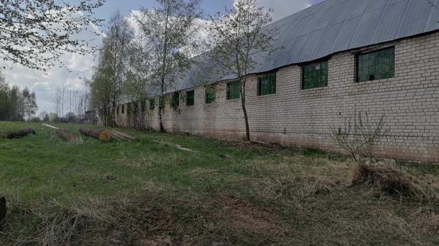 Навес для хранения сельскохозяйственных машин, инв. №54-1, (Витебский р-н, аг.Вороны, вблизи 22В по ул. Ленинская)