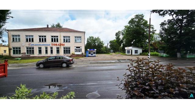 Капитальное строение с инв. №220/C-14817, магазин «Универмаг» пл. 590,7 кв.м. (Витебская обл., Глубокский р-н, г.п.Подсвилье, ул. Советская, 35)