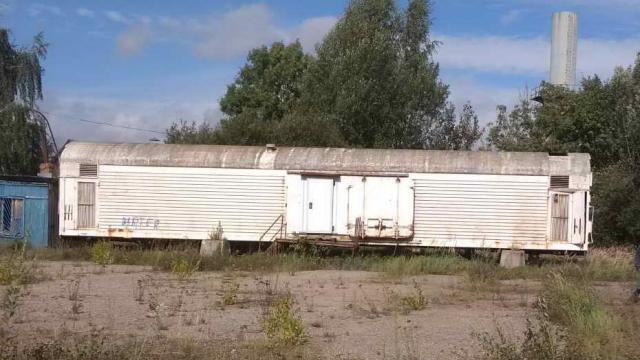 Вагон-рефрижератор (г.Миоры, ул. Школьная)