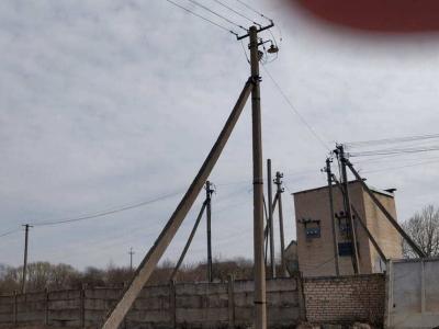 Воздушная линия электропередач №1 протяжен. 173,0 м. (Оршанский р-н, п.Высокое, ул. Новая, 18)