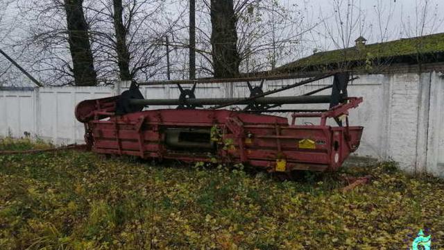 Жатка для зерновых культур ЖЗК-6-1 инв. №690 с тележкой (Витебский р-н, аг.Тулово, ул. Техническая, 15)