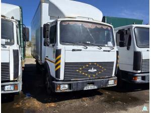 Автомобиль грузовой специальный МAЗ-437043 фургон изотермический КУПАВА, 2009 г.в., рег. знак АВ 9446-1, инв. №3_8329 (Брестская обл., г.Пинск, ул. Интернациональная, 21)